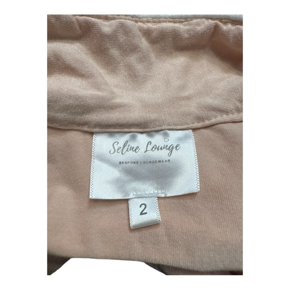 Seline Lounge Flower Girl Toddler Pajama Set Wedding Sz‎ 2 & Flower Girl T-Shirt - Picture 3 of 3